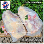 Beef SILVERSIDE Australia RALPHS frozen RENDANG DICED CUTS 4cm 1.5" (price/pack 600g 7-8pcs)